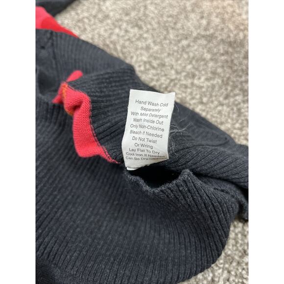 Cabi Women's Color Block Sweater Long Sleeve Button Up V Neck Cardigan Size Med - Picture 11 of 11